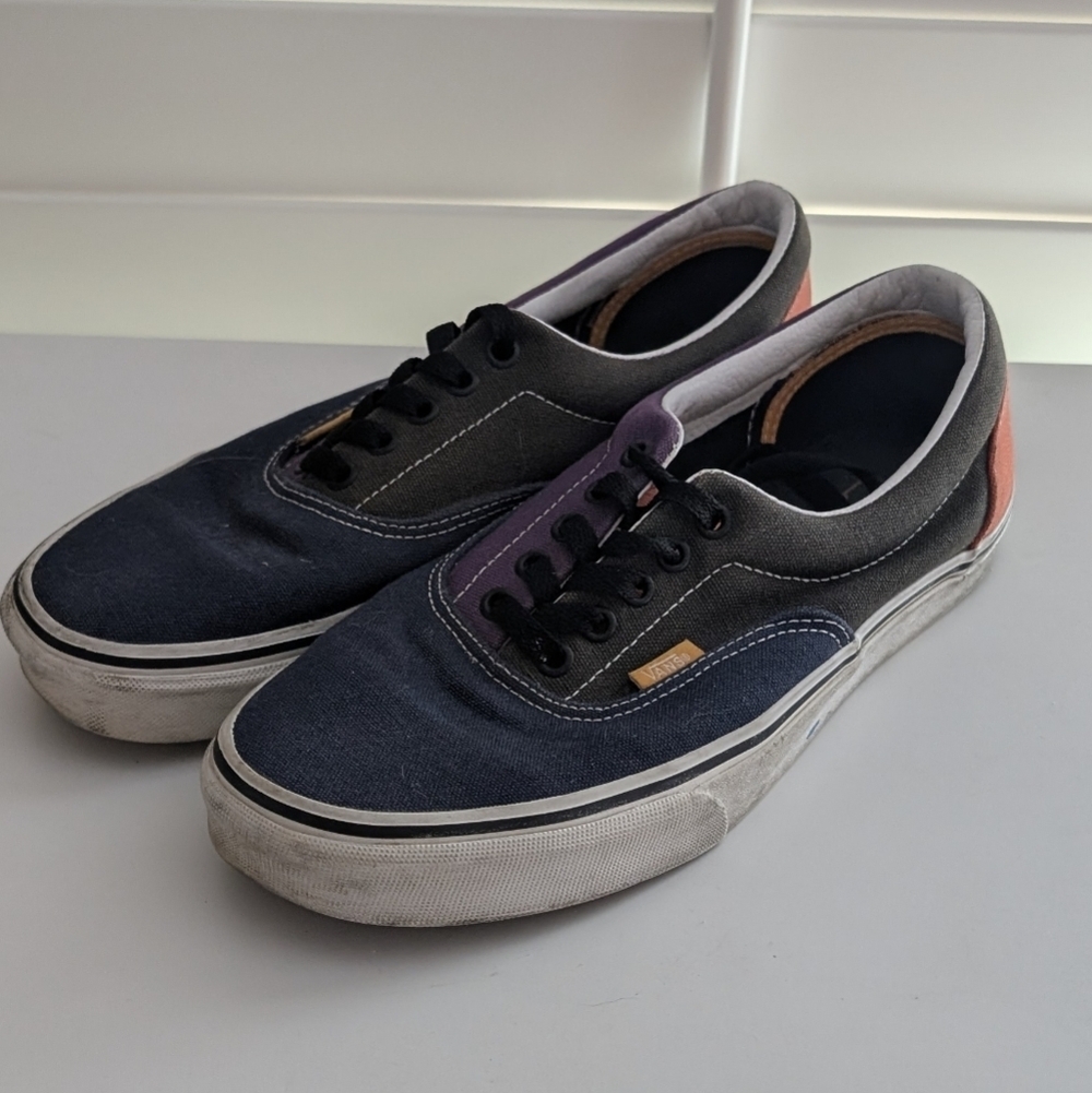 Vans Era Multicolor Low Mix and Match Color Block Sneakers